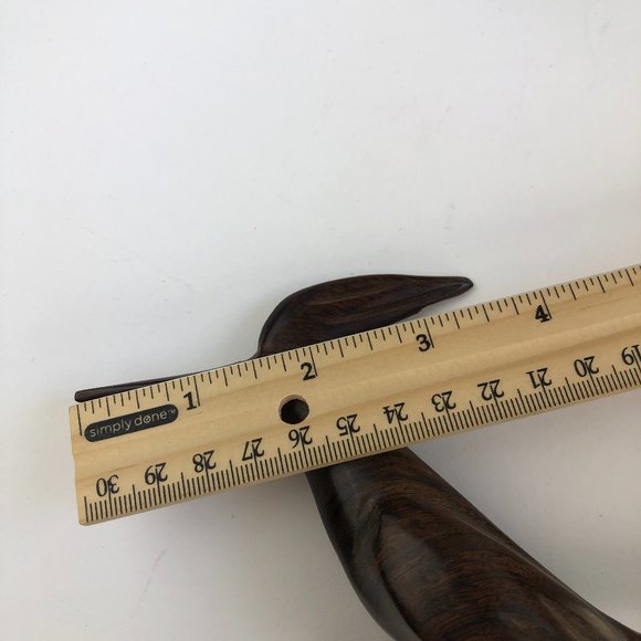 Vintage Hand Carved Wooden Road Runner Figurine Sculpture - RARE Contemporary - Picture 9 of 14